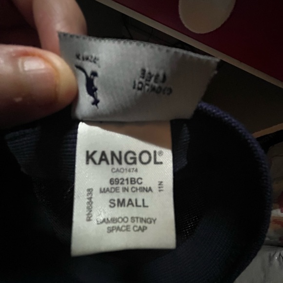 Kangol Bamboo Stingy SpaceCap Small Navy blue - Picture 3 of 5